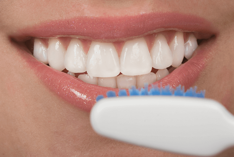 Teeth after teeth whitening services