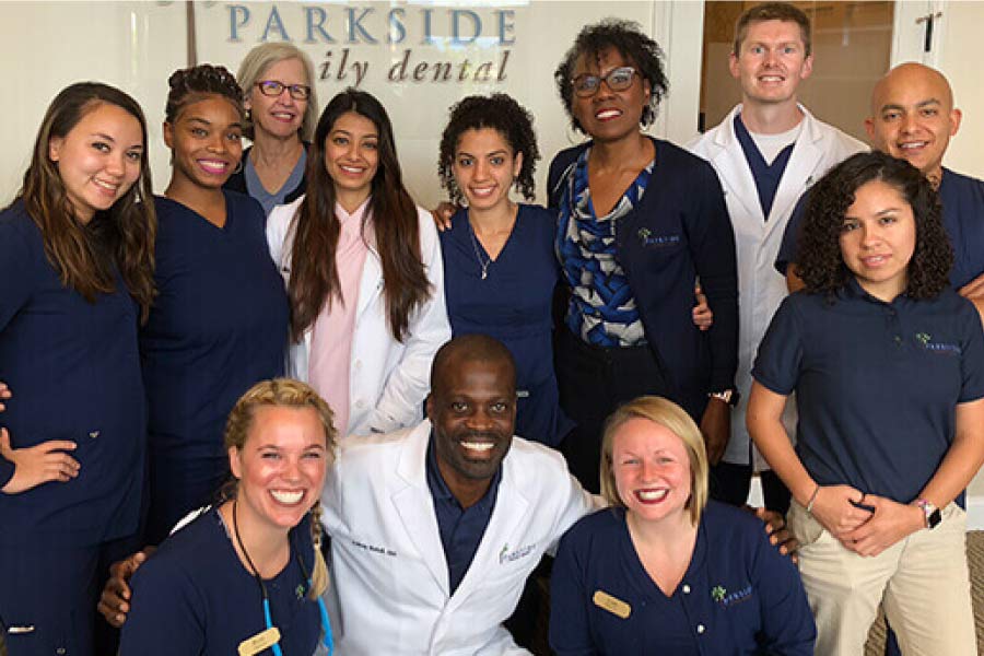 parkside family dental team